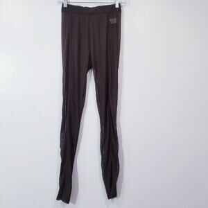 HALF Heart Brown Sheer Leggings Pants size Small